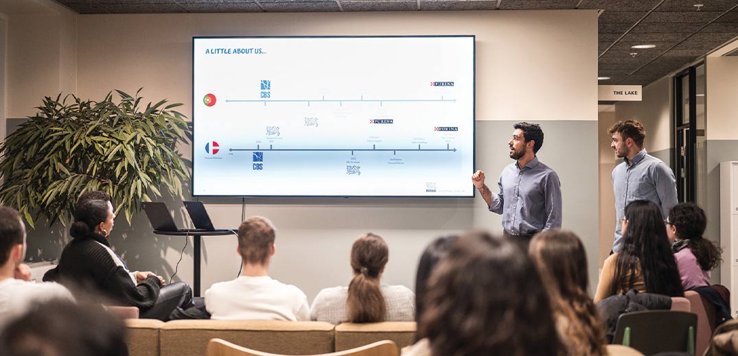 meeting and presentation