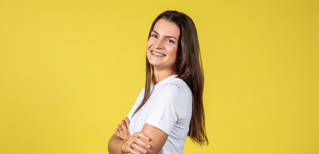 girl smiling